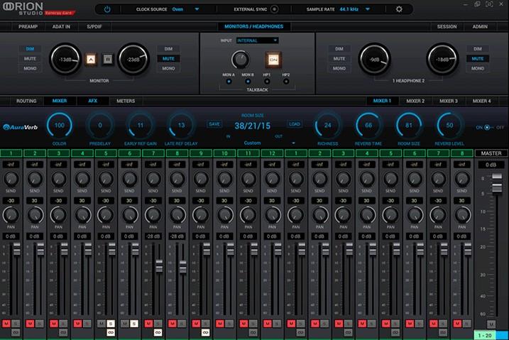 Antelope Audio Orion Studio Synergy Core Thunderbolt 3 And USB
